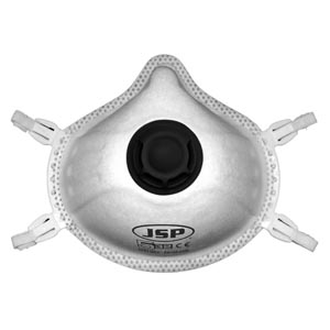 FFP3V JSP 532 Disposable Moulded Mask Valved - Box 5 - BEK130-002-M00